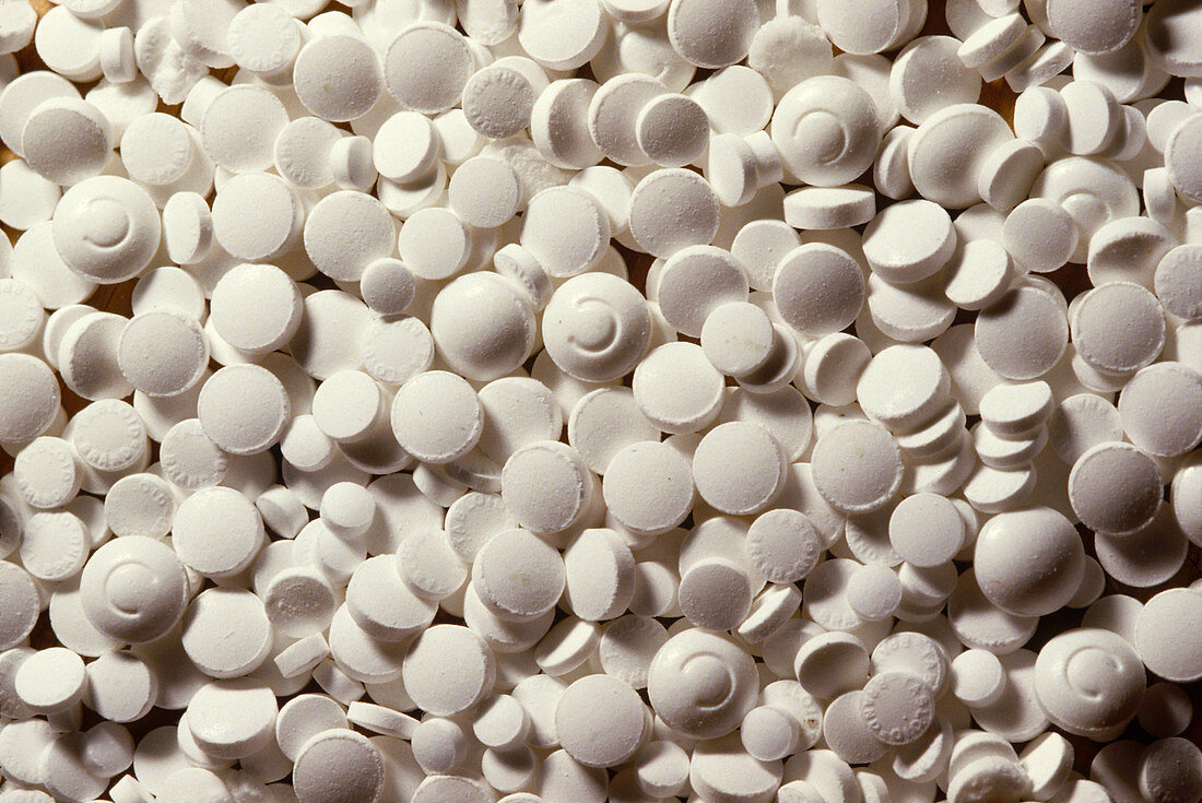 Assortment of artificial sweetener pills