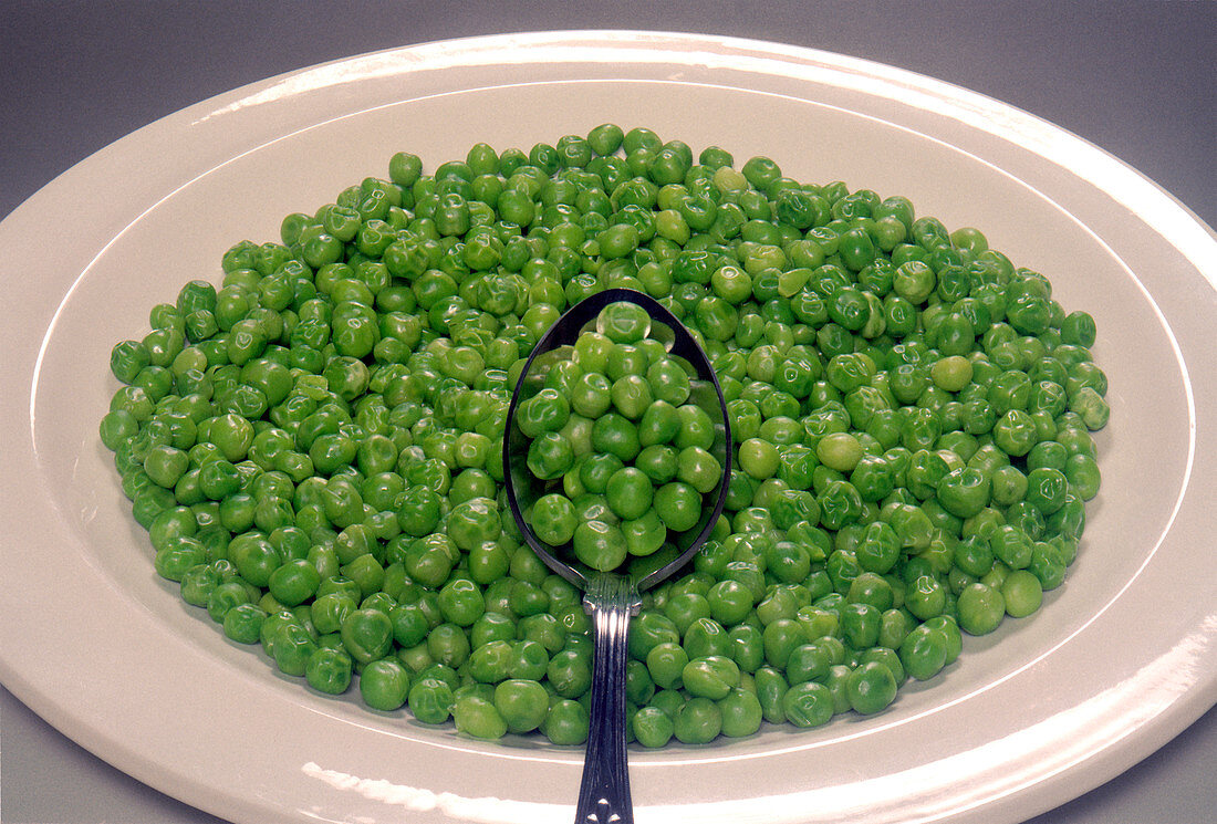 Cooked peas