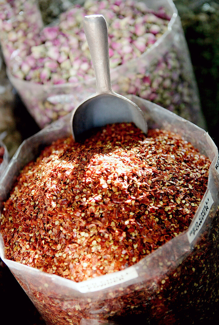 Spices in a souk