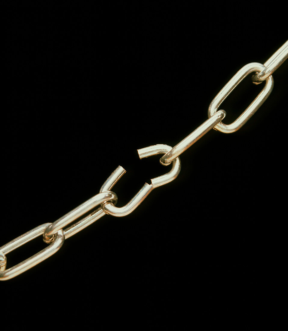 Weak link in chain
