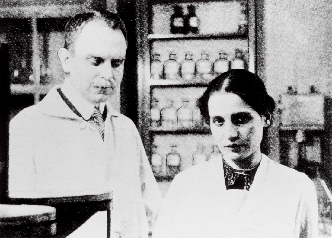 Hahn and Meitner,German chemists
