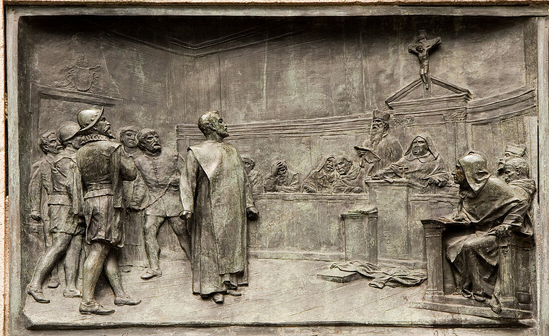 Giordano Bruno on trial