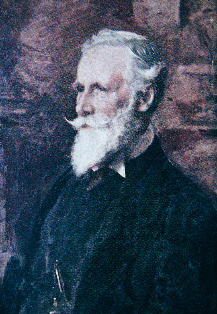 Portrait of Sir William Crookes,1832-1919