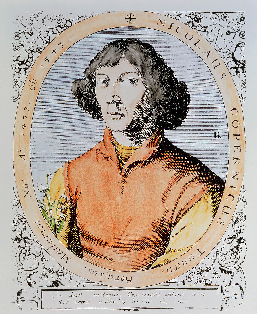 Artwork of Nicolaus Copernicus,Polish astronomer