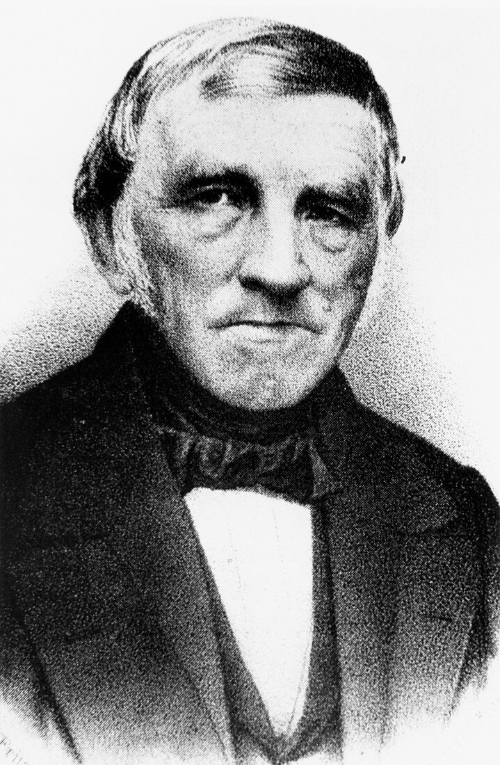 Portrait of J.F. Encke,German astronomer