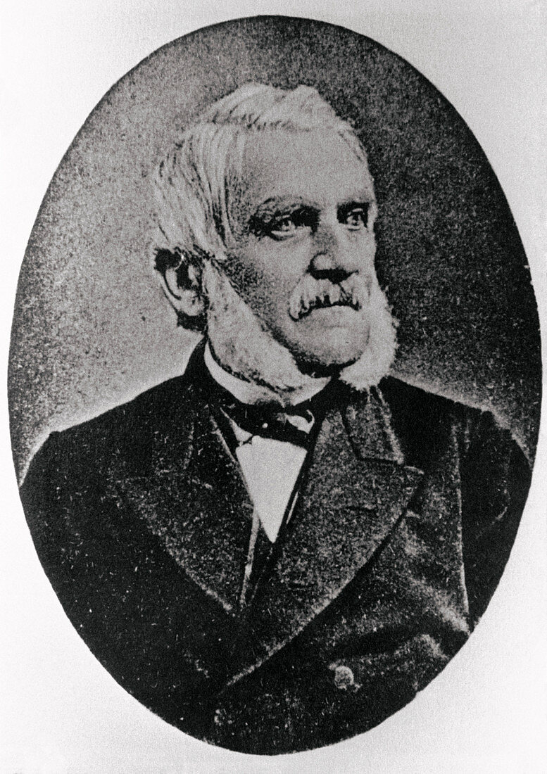 Portrait of Hermann von Fehling,1812-1885