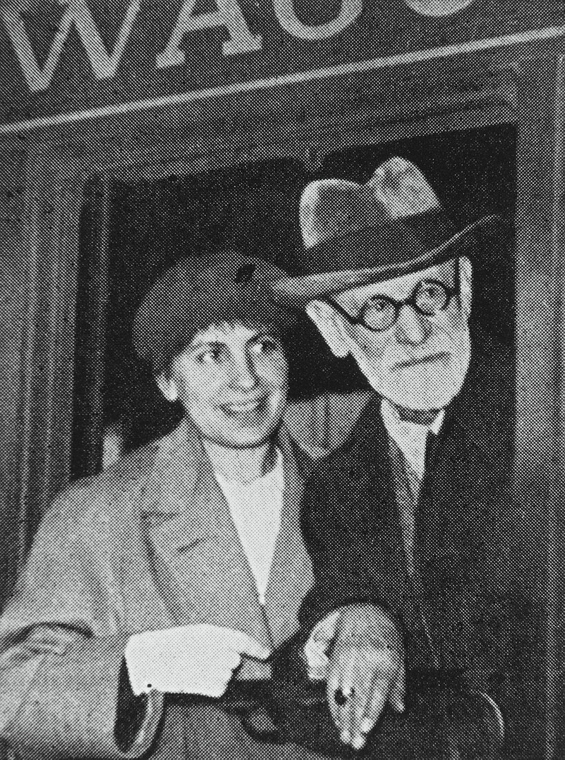 Sigmund and Anna Freud,Austrian psychologists