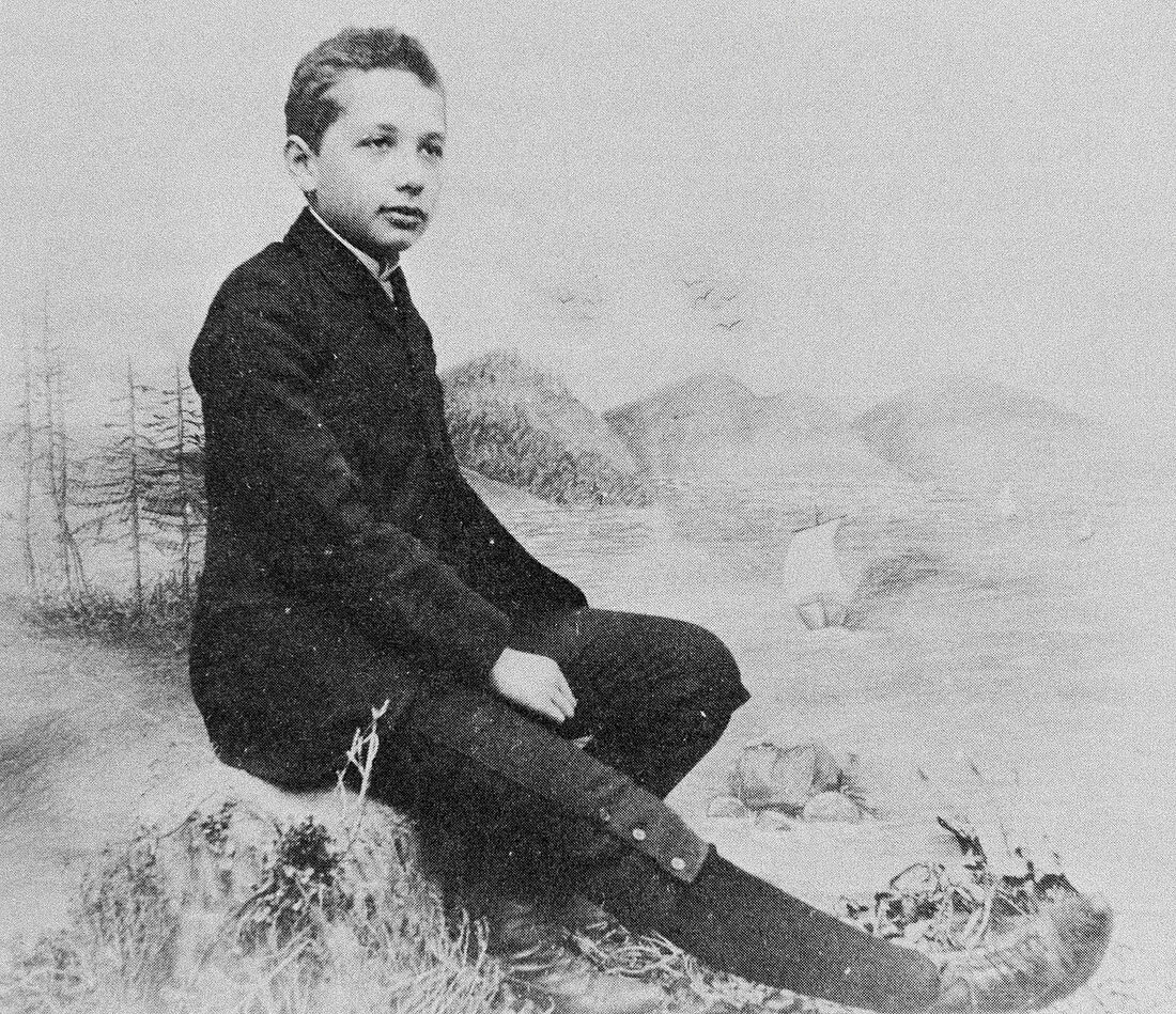 Albert Einstein aged 14