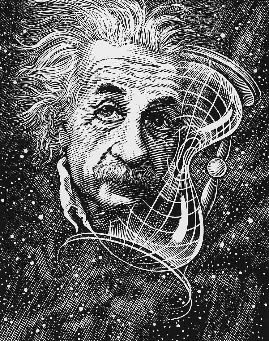 Albert Einstein,German physicist