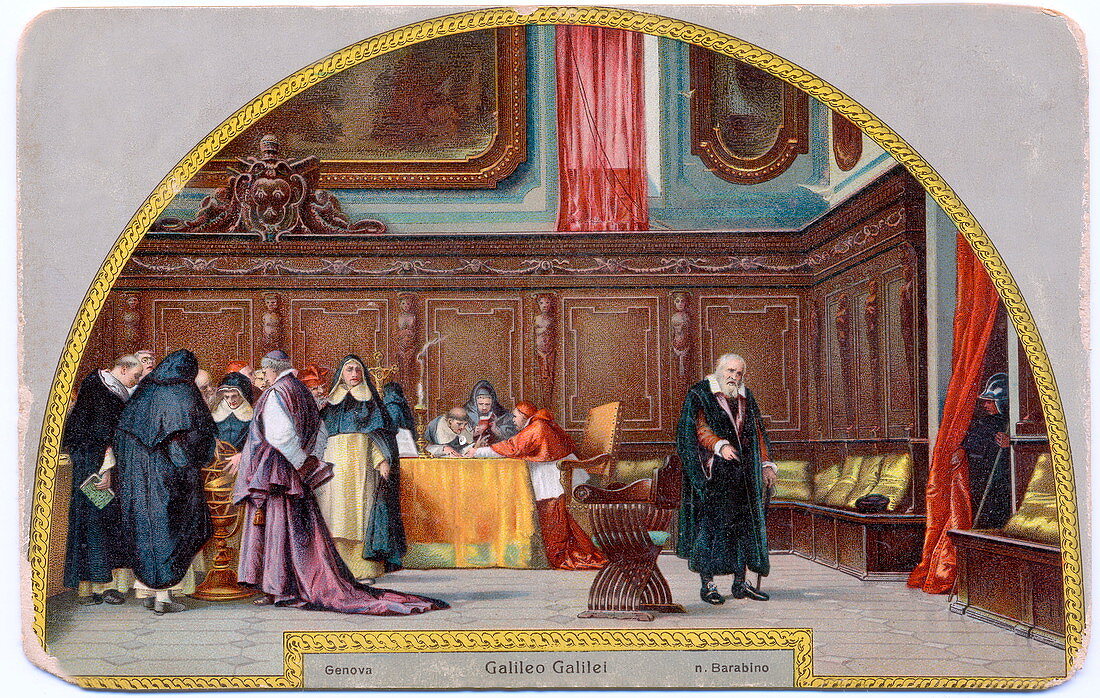 Galileo's trial,1633