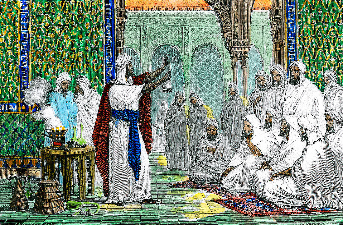 Geber,Arabic alchemist