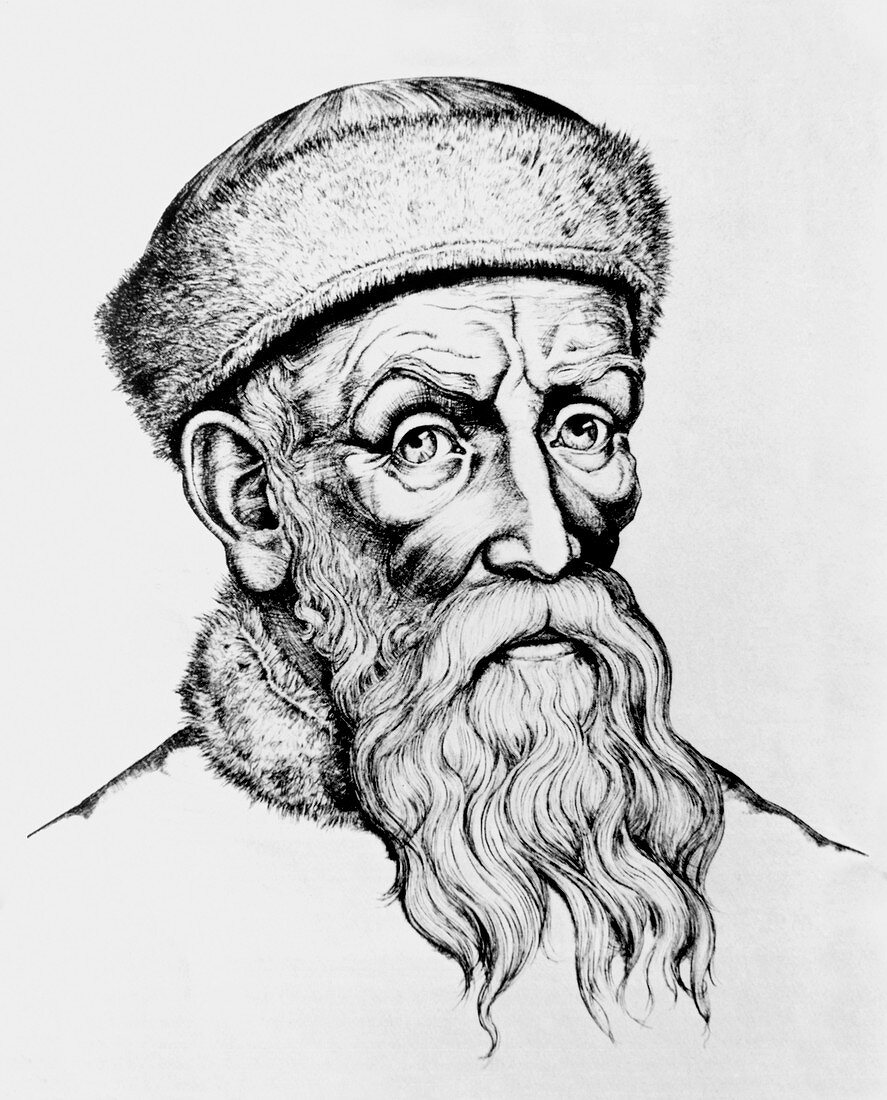 Johann Gutenberg,German inventor of printing