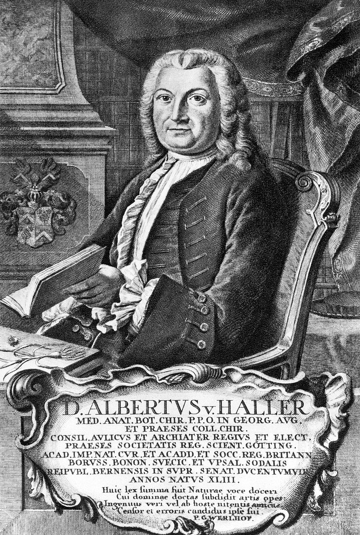 Albrecht von Haller,Swiss scientist