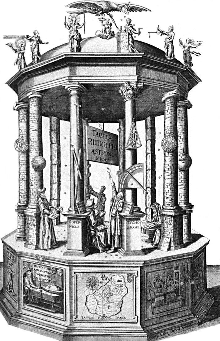 Kepler's Rudolphine Tables,1627