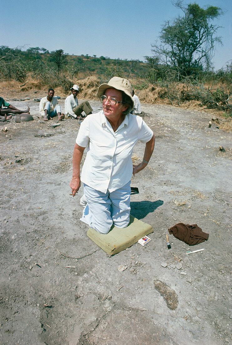 Mary Leakey,British palaeoanthropologist