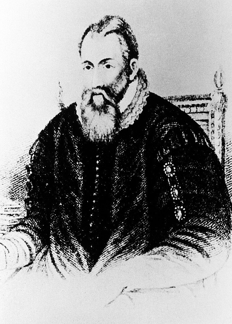 Engraving of John Napier