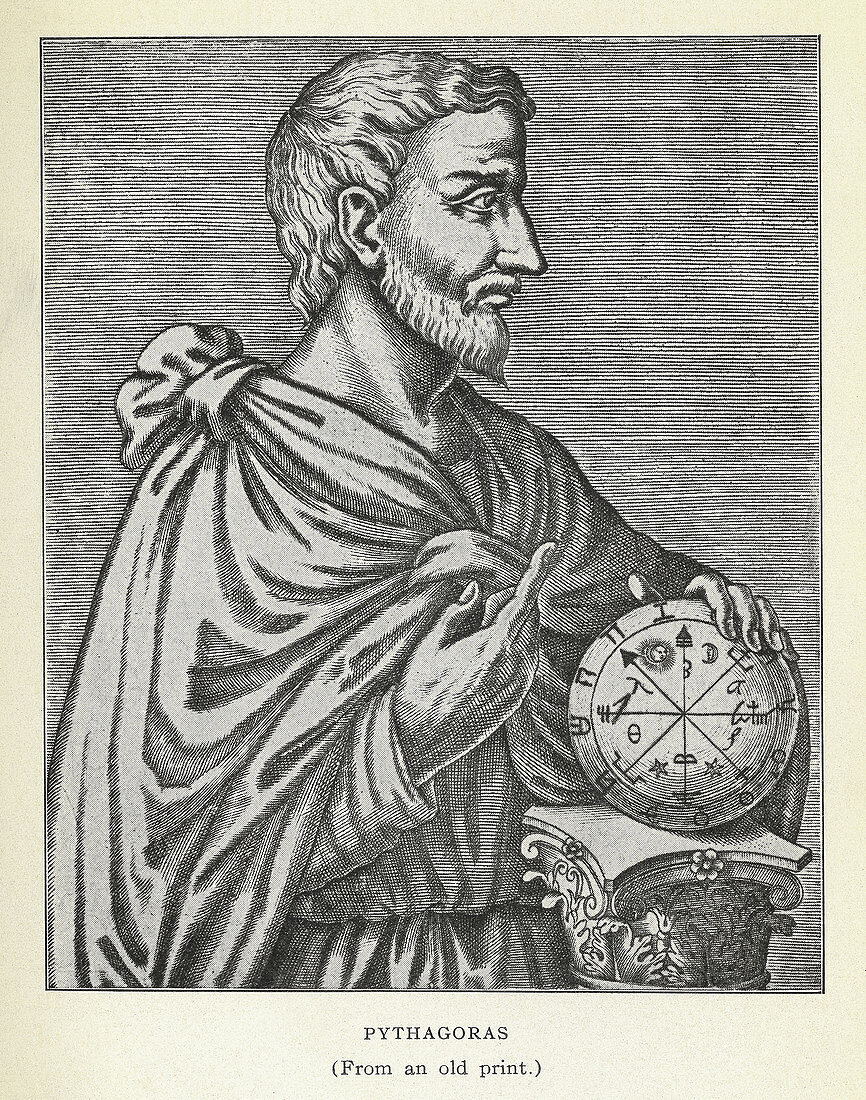 Pythagoras,Ancient Greek mathematician
