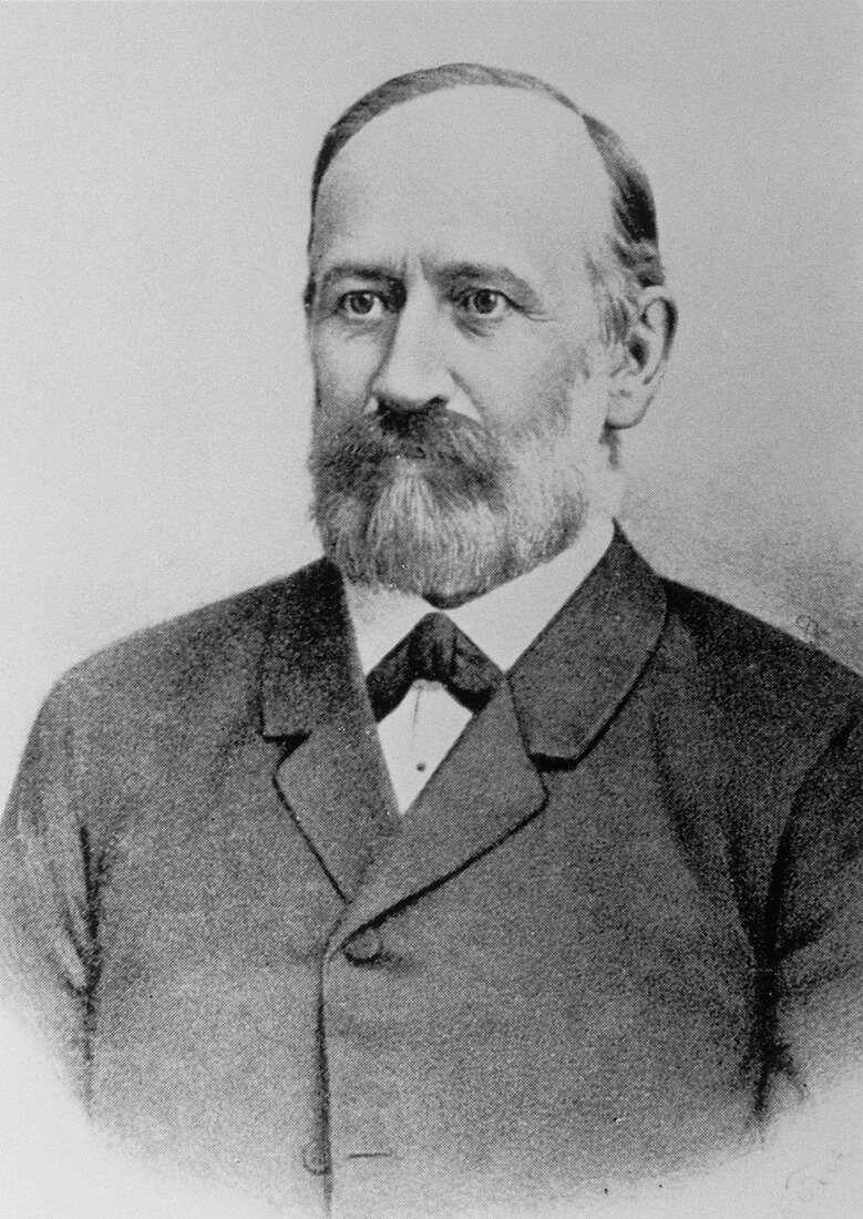 Portrait of Austrian physicist Josef Stefan