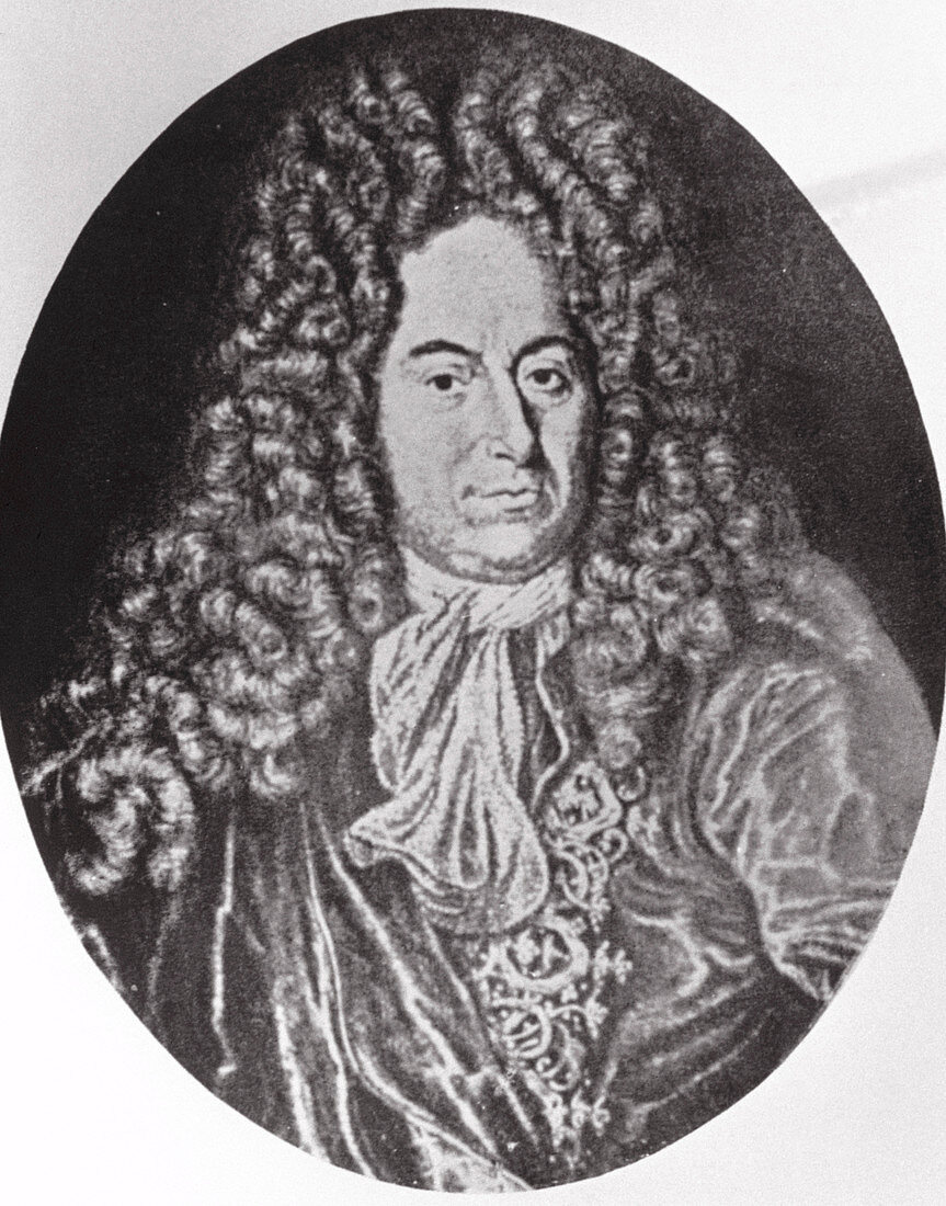 Portrait of Ole Christensen Roemer,1644-1710