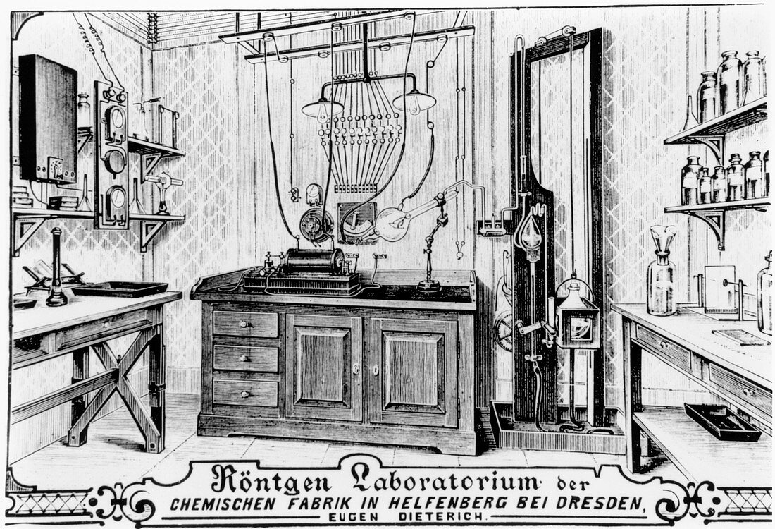 Wilhelm Roetgen's laboratory