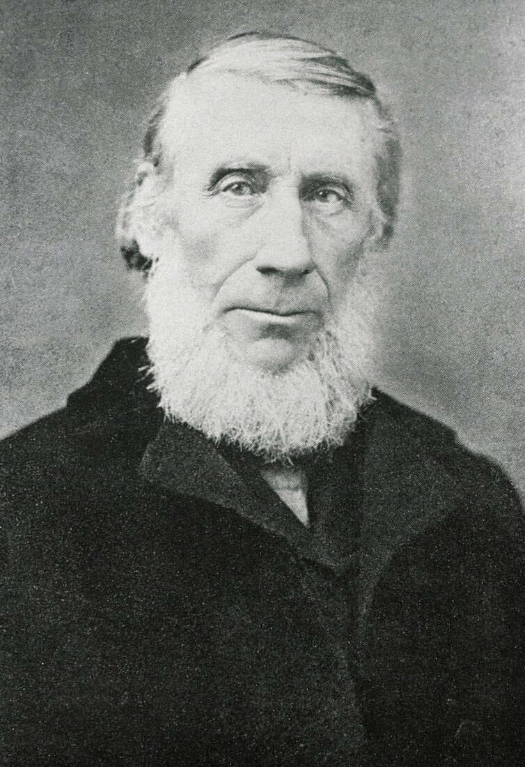 Portrait of the British physicist John Tyndall