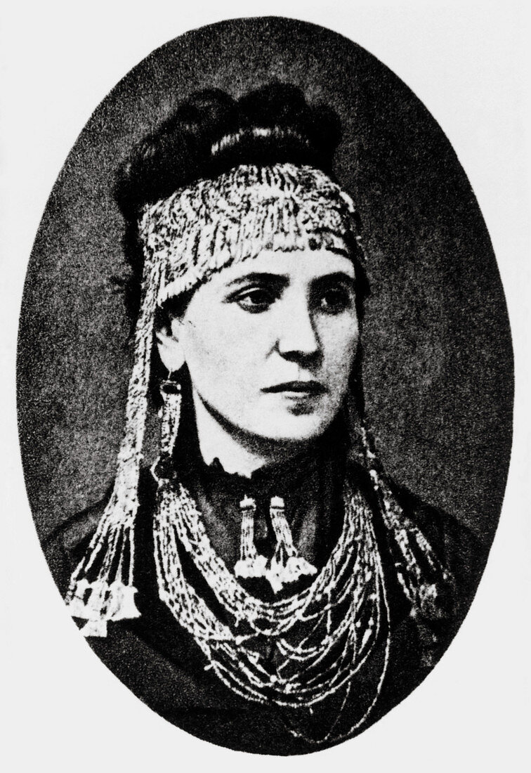 Sophia Schliemann,Greek archaeologist