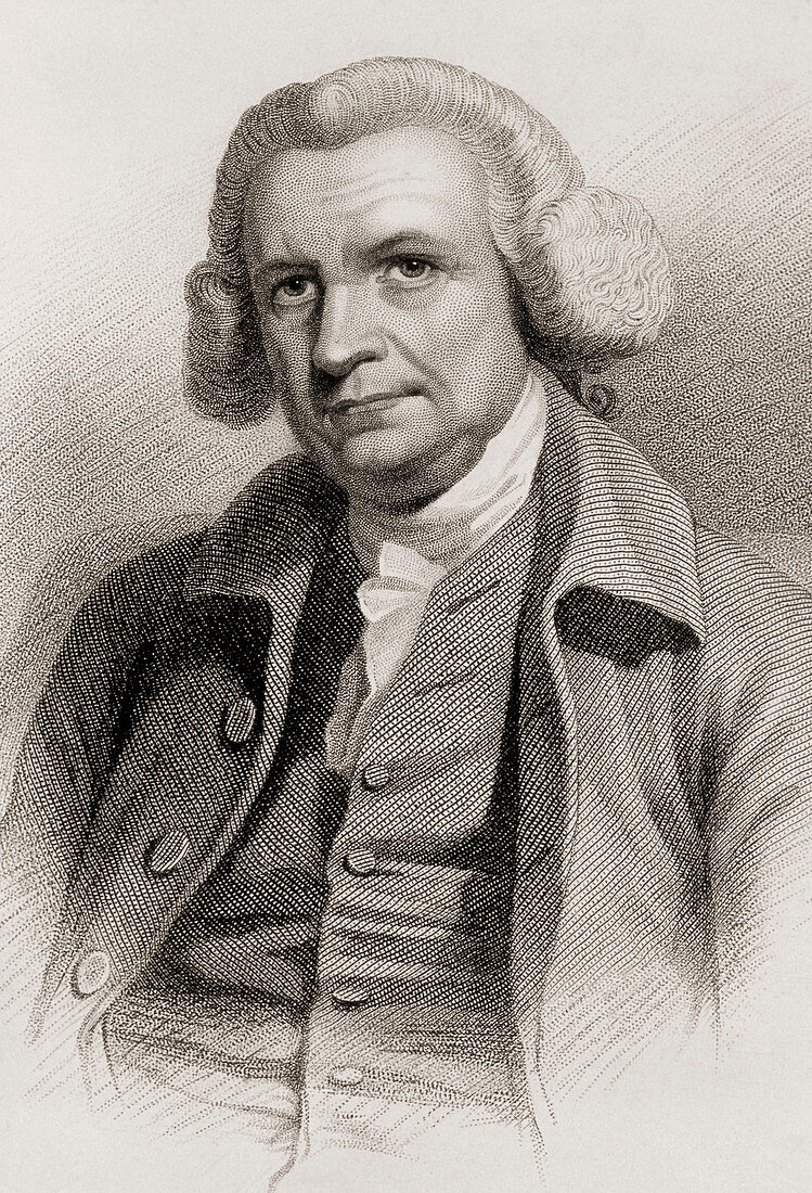 Portrait of John Smeaton,English engineer