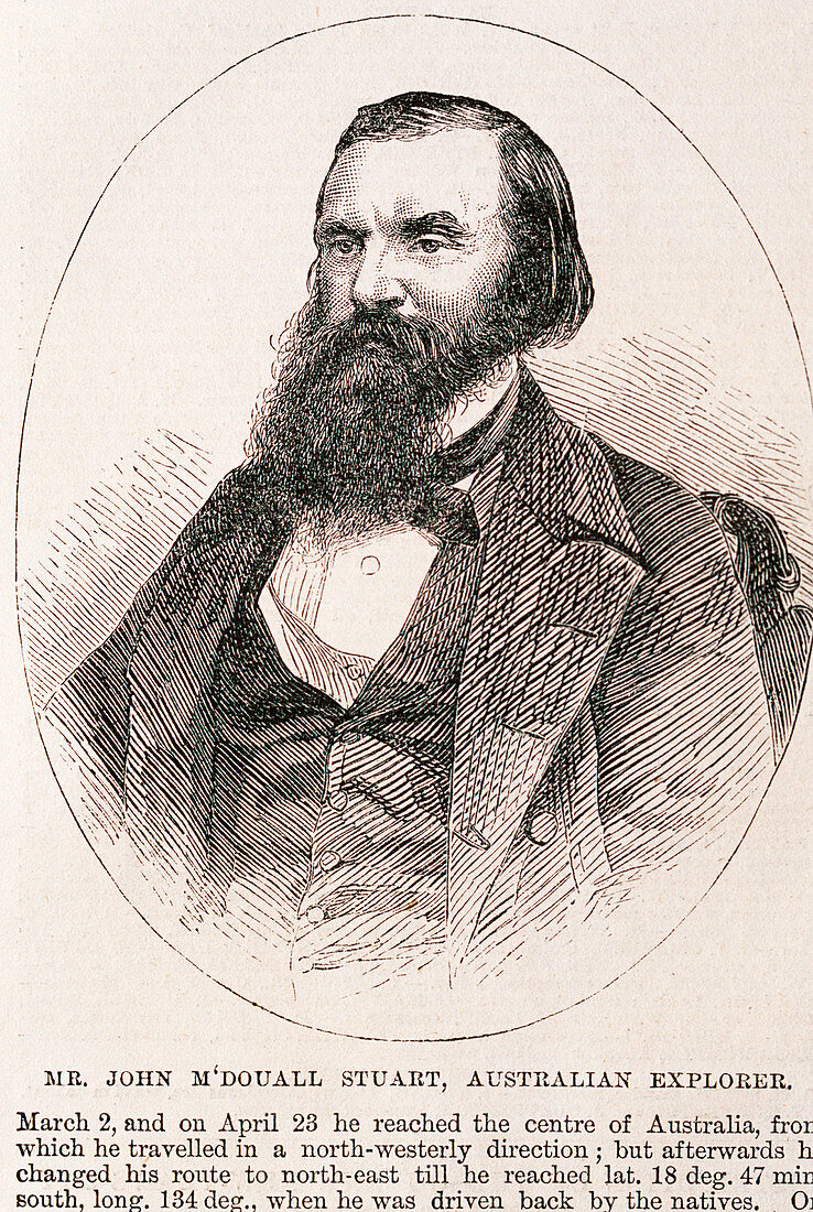 John McDouall Stuart,Australian explorer