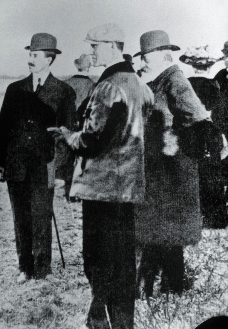 Wright Brothers at Pau,1909