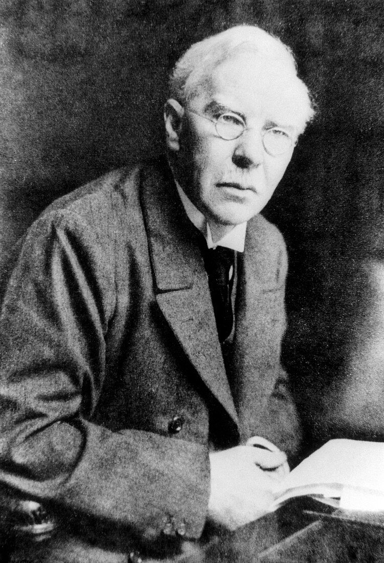 Portrait of bacteriologist,Sir Almroth Wright
