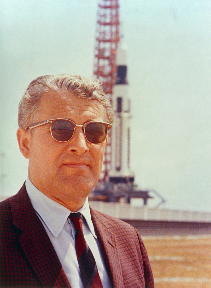 Rocket scientist Dr Wernher von Braun