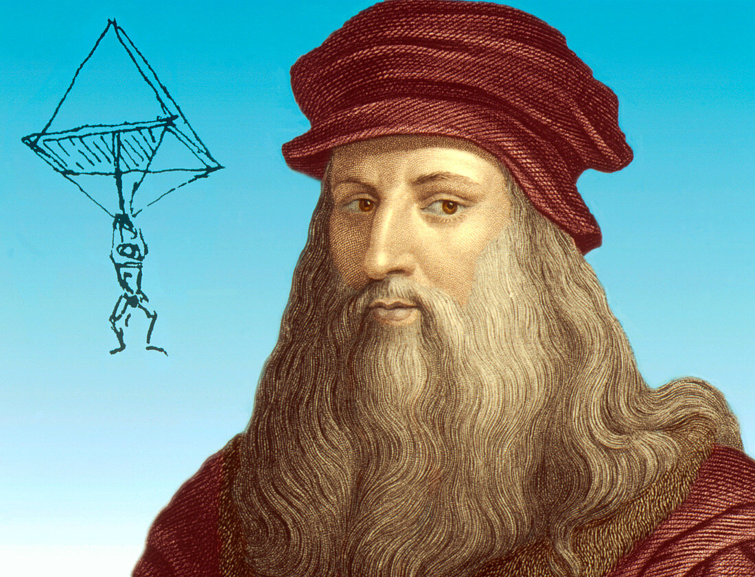 Leonardo da Vinci,Italian artist & inventor