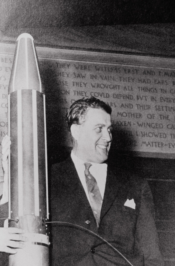 German-US rocket engineer,Wernher von Braun