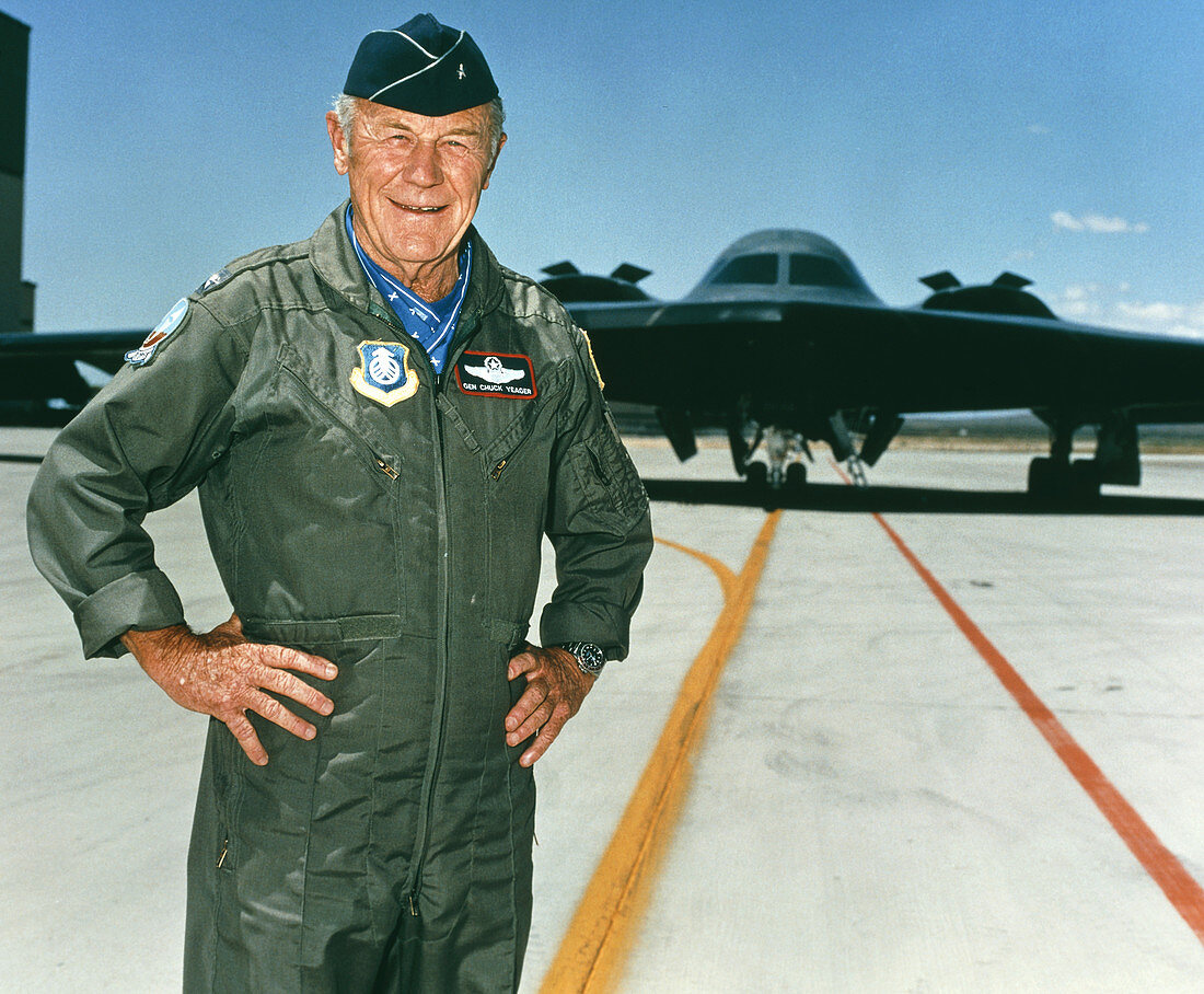 Charles Chuck Yeager,American pilot