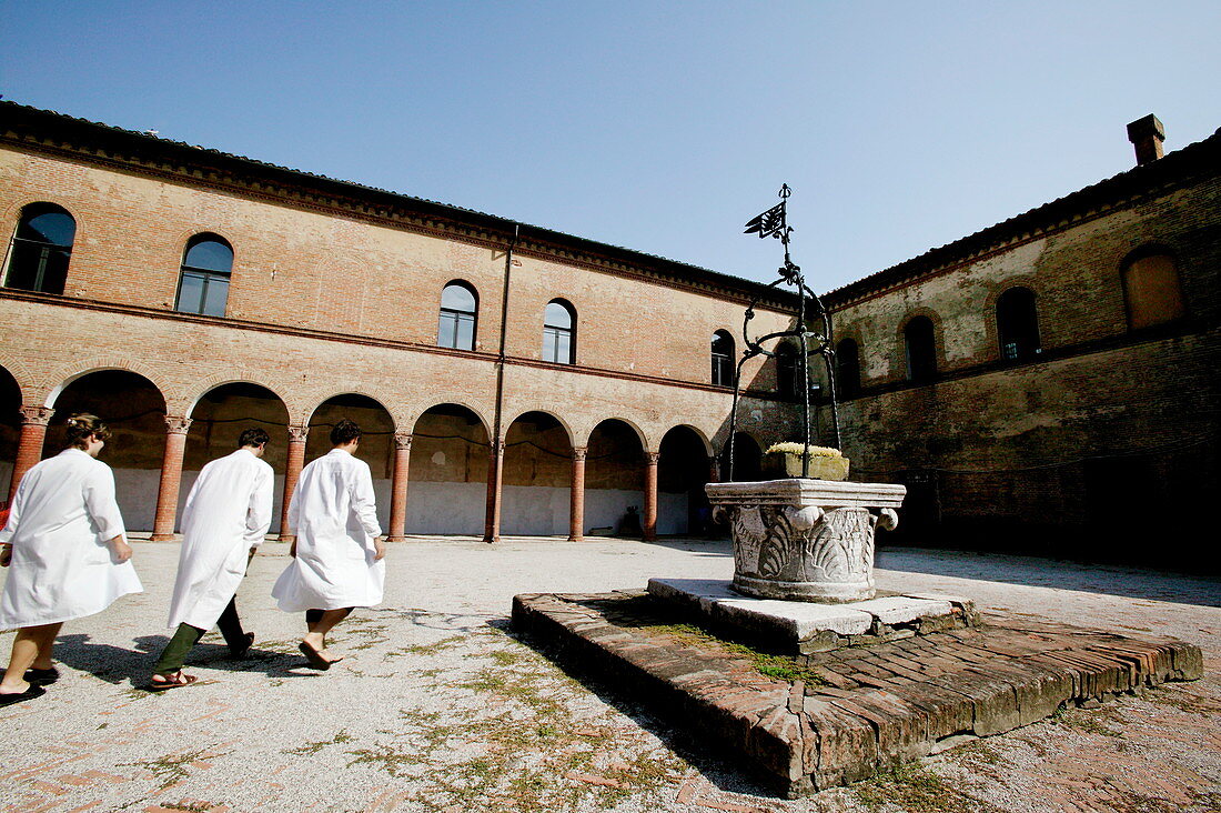 Ramazzini Foundation courtyard
