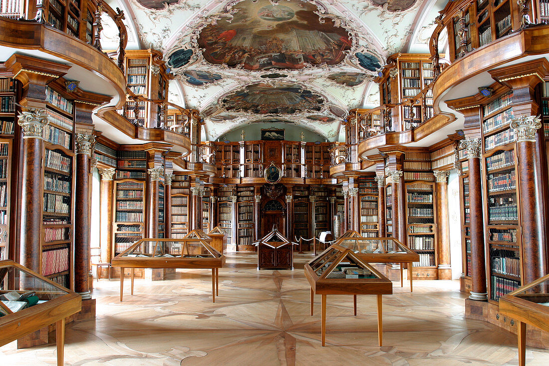 Library of St Gall's Abbey,Switzerland