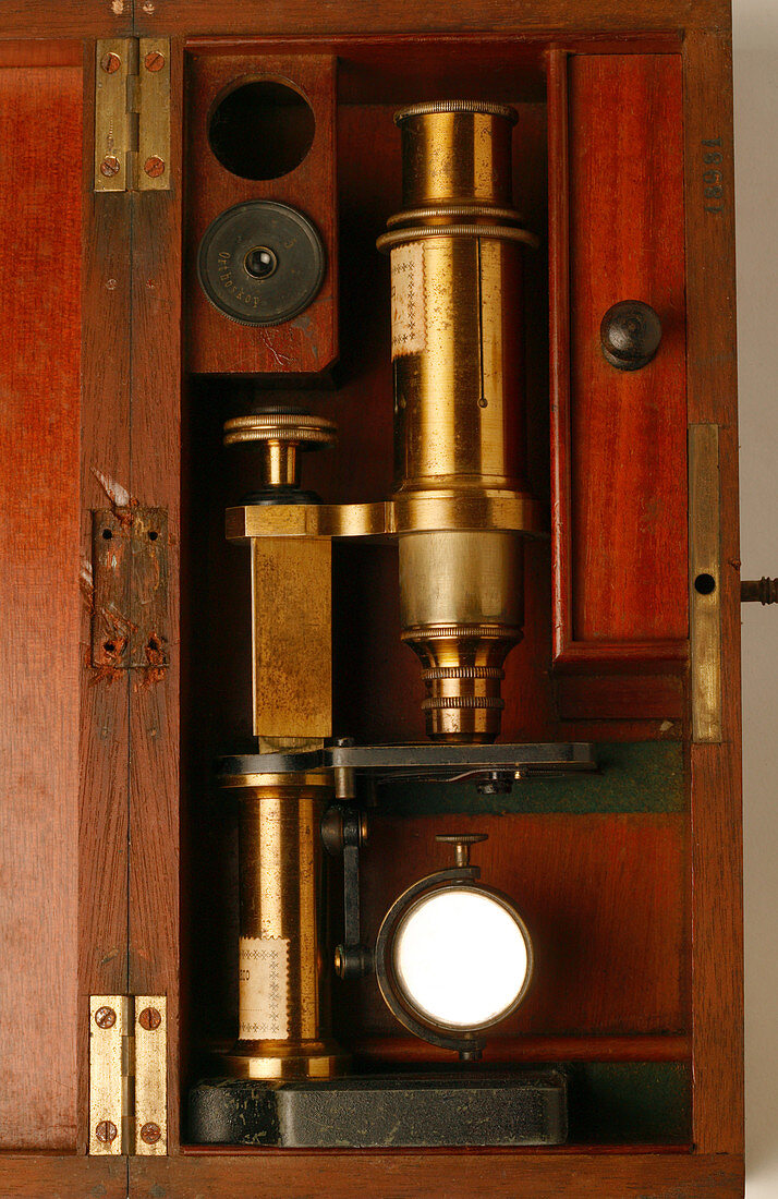 Historical microscope