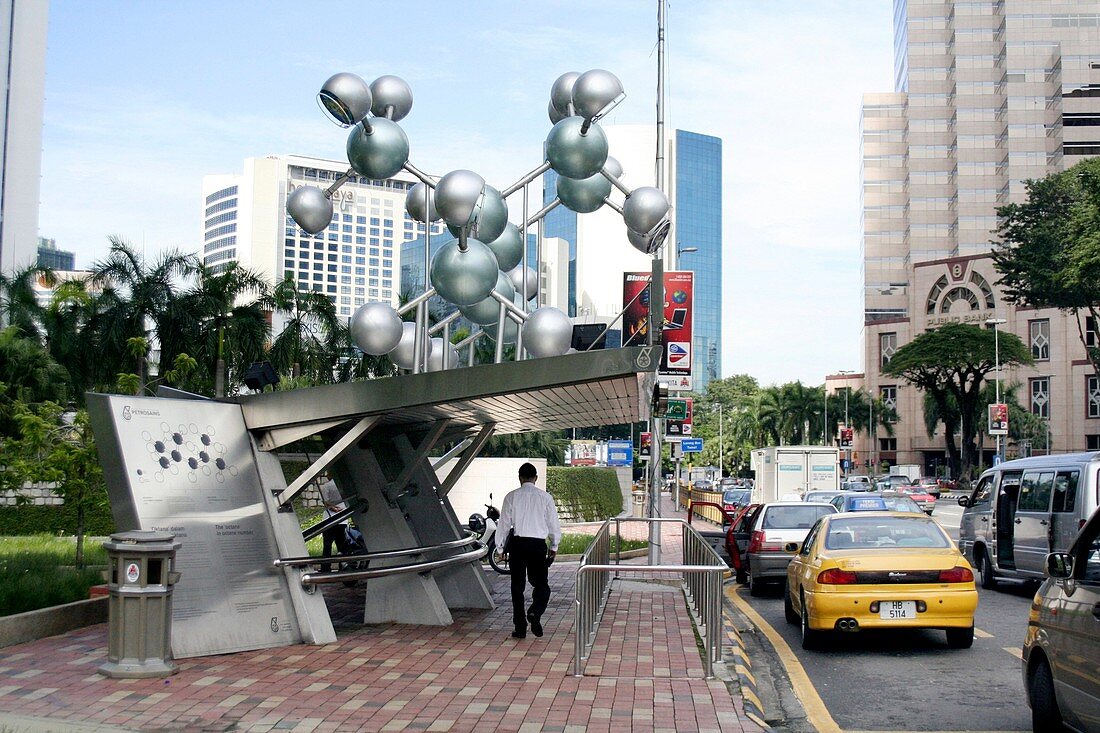 Hydrocarbon sculpture,Malaysia