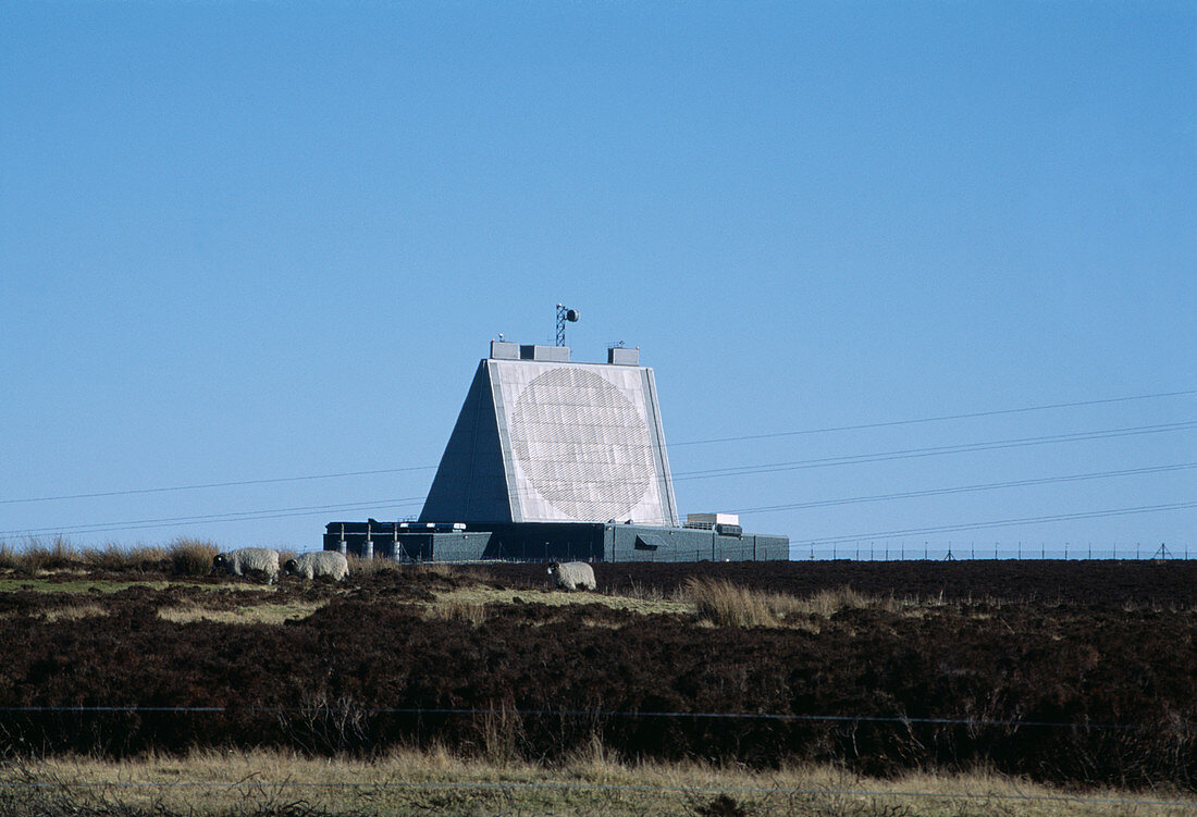 Fylingdales early-warning radar base