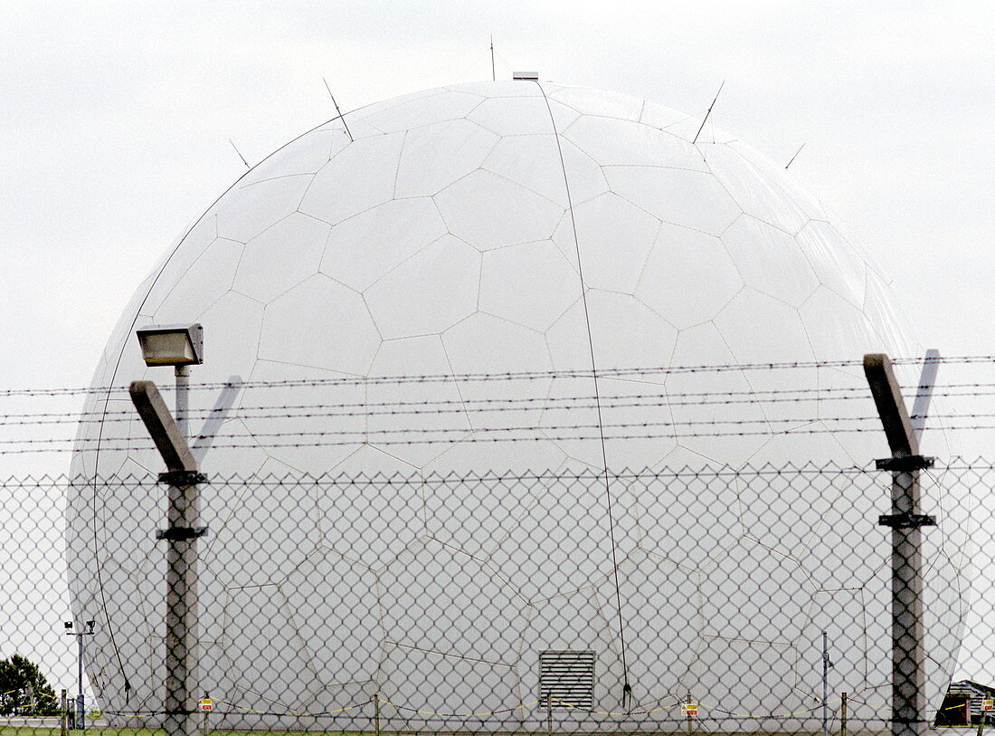 Radar tracking station