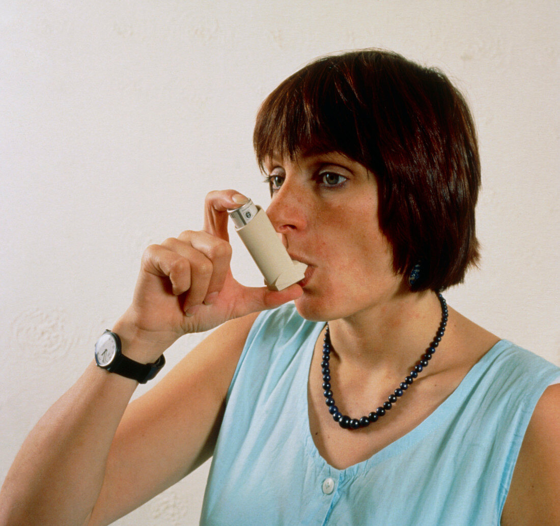 Asthma inhaler use