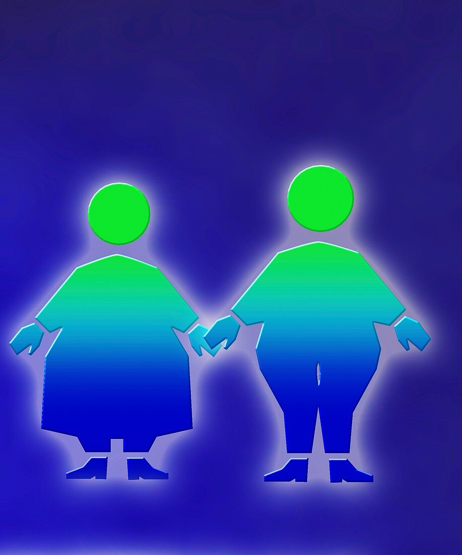 Obesity,computer artwork