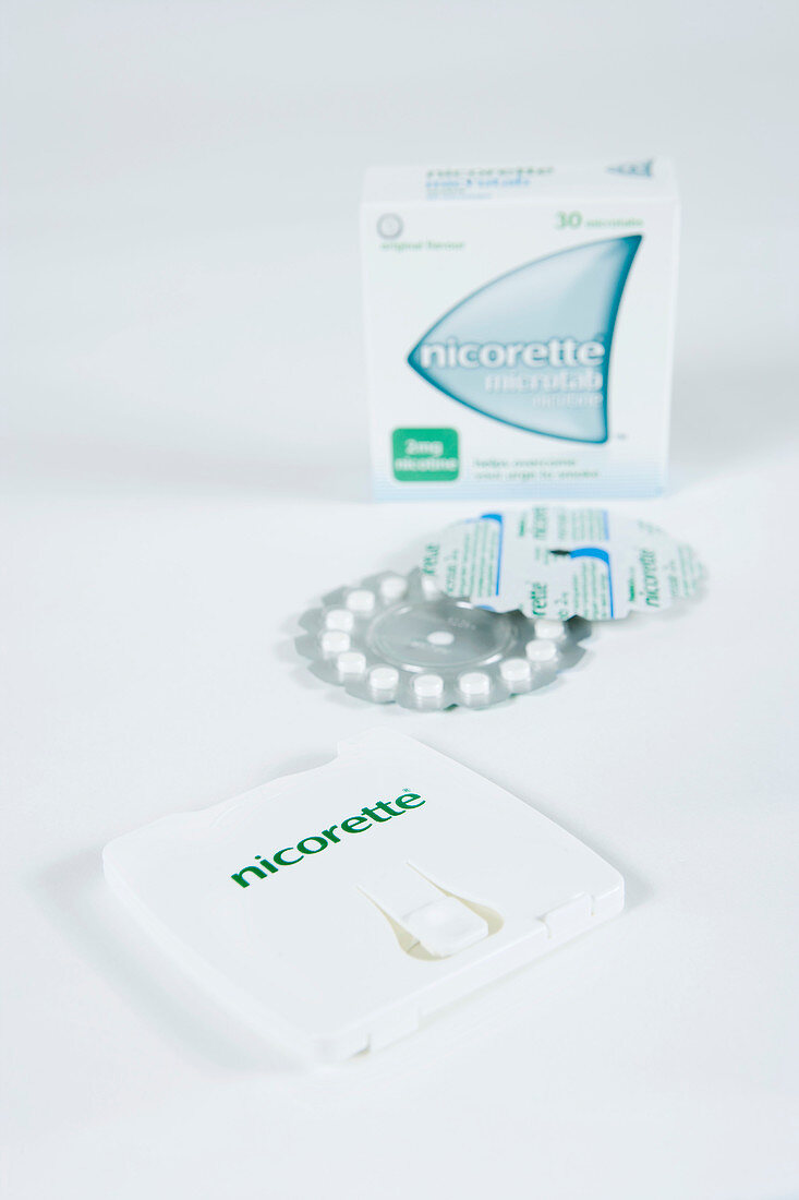 Nicorette microtab pills