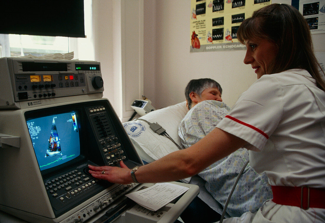 Heart ultrasound scan