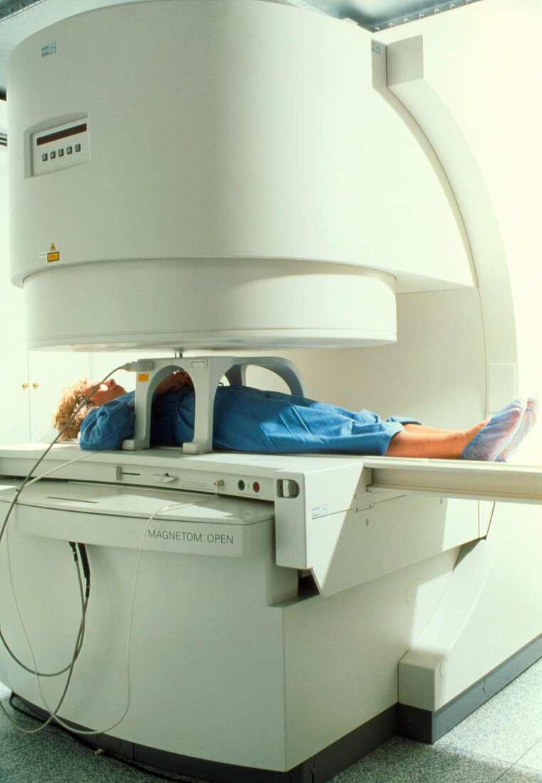 Open MRI scanner