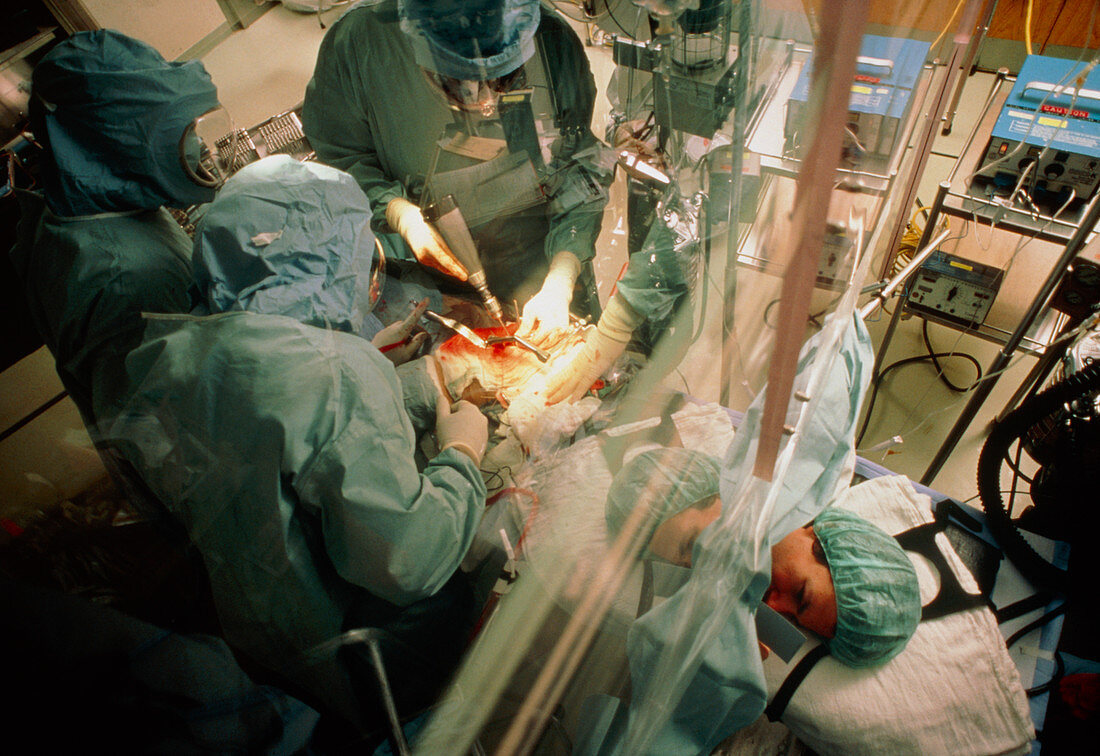 Hip replacement surgery