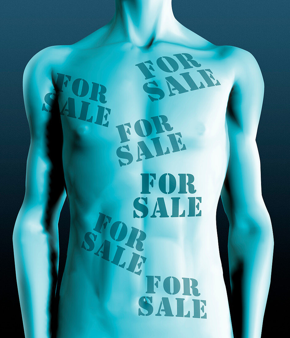 Body parts for sale