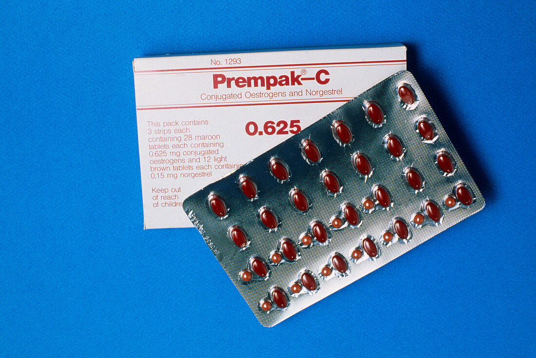 Hormone Replacement Therapy: Prempak-C pills
