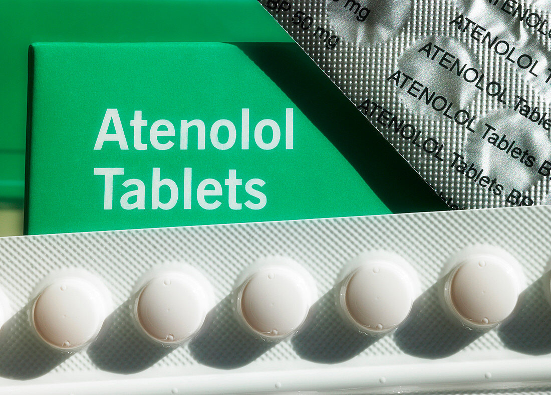 Atenolol beta blocker drug