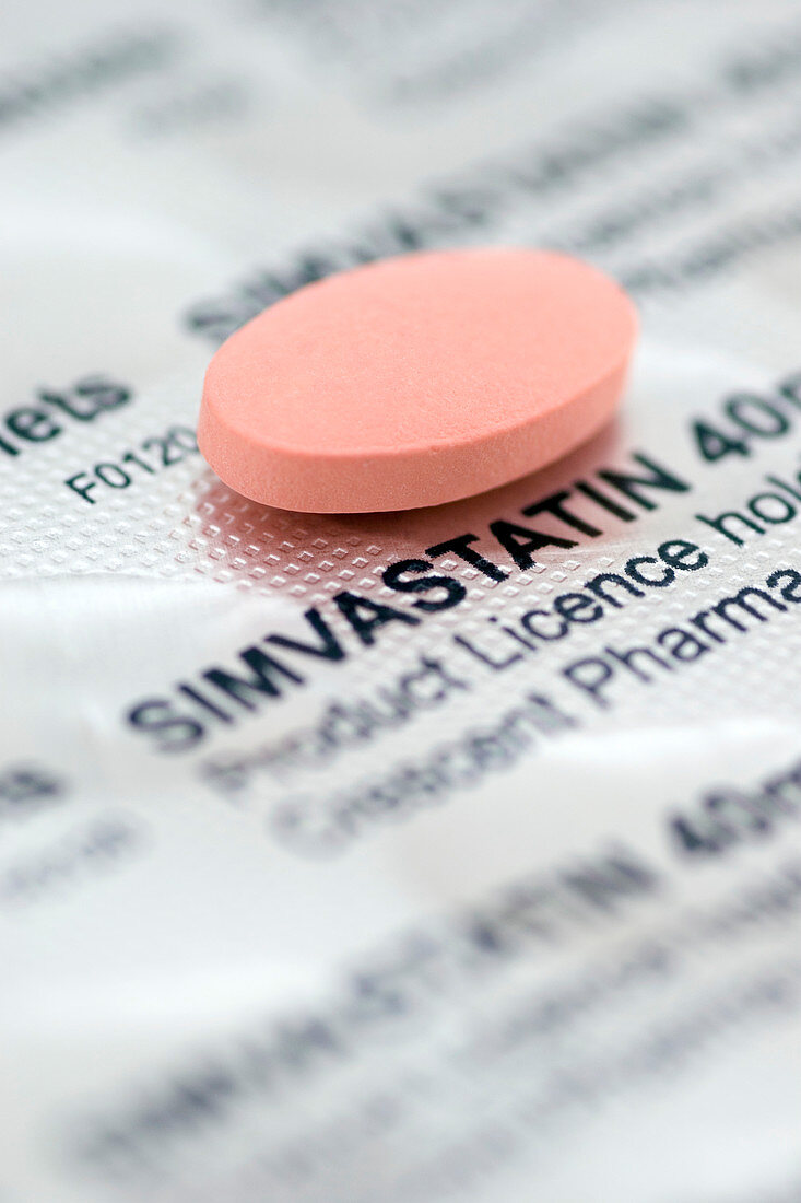Simvastatin cholesterol-lowering drug